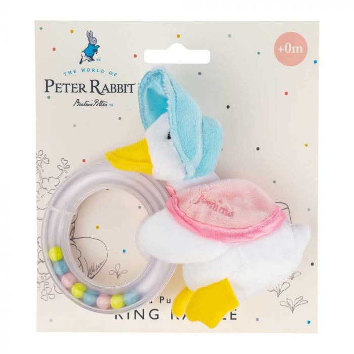 Jemima Puddle Duck Ring Rattle