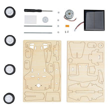 Load image into Gallery viewer, Wood Kit Solar Car
