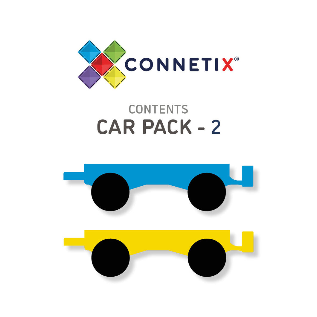 Connetix 2 piece Car Pack