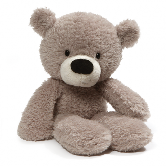 Gund Fuzzy Grey Bear