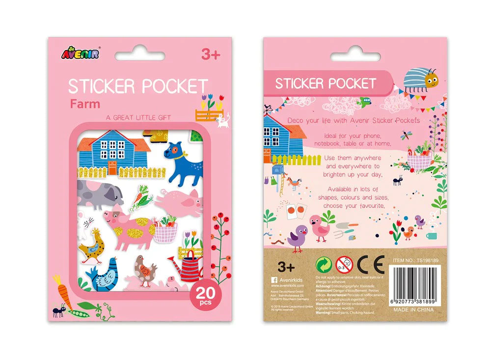 AVENIR - STICKER POCKET - FARM