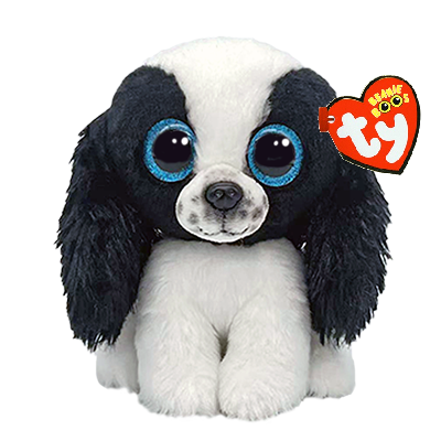 SISSY The Black and White Dog Regular Beanie Boo