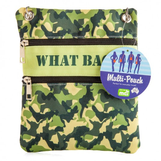 Camo Multi-Pouch Travel Bag