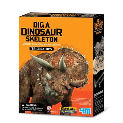 4M - DIG A DINOSAUR - TRICERATOPS