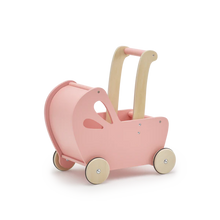 Load image into Gallery viewer, Moover Wooden Dolls Pram
