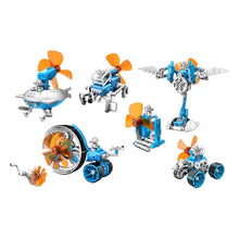 Load image into Gallery viewer, JOHNCO - WHEELY WINDPOWER 6 IN 1 WIND-POWERED ROBOT
