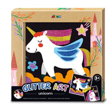 Load image into Gallery viewer, AVENIR - GLITTER ART - UNICORN
