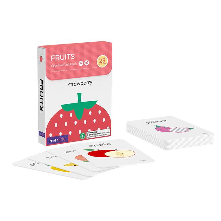 Cognitive Flash Cards - Fruits