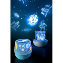 Load image into Gallery viewer, Lil Dreamers Lumi Go Round Night Light Projector Space
