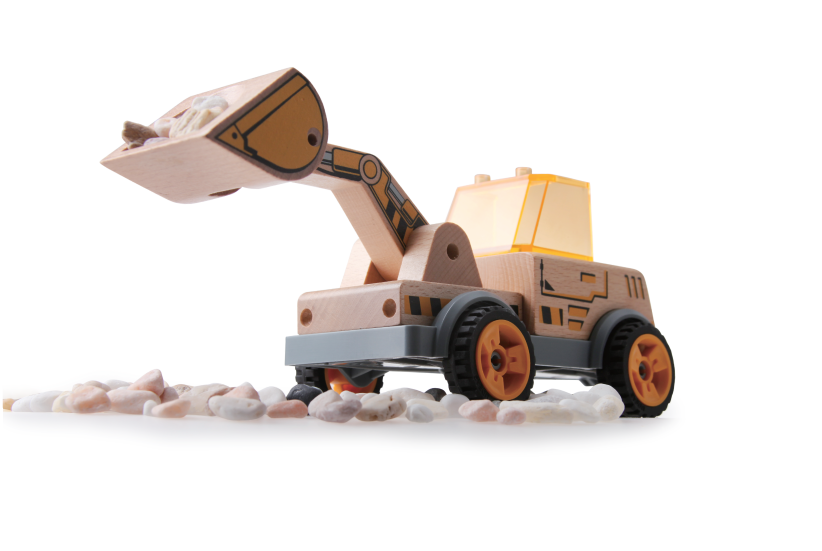 Discoveroo Wooden Build A Digger