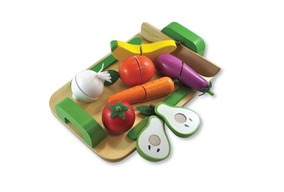 Discoveroo Wooden Fruit & Veg Set