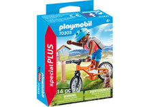 Load image into Gallery viewer, Playmobil Mountain Biker
