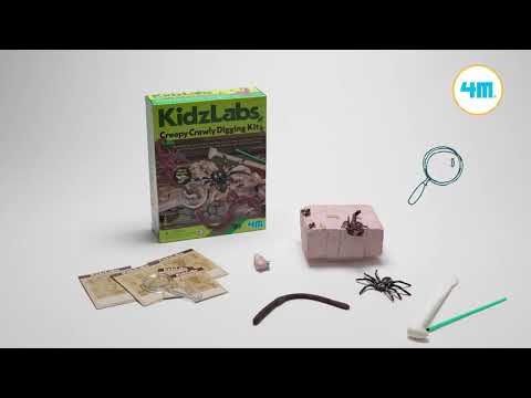 4M - KIDZLABS - CREEPY CRAWLY DIGGING KIT