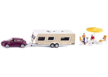 Siku super Car with Caravan - 1:55 Scale 2542 (large box)