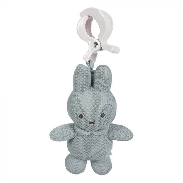 Miffy Green Knit Clip & Go Jiggler Toy