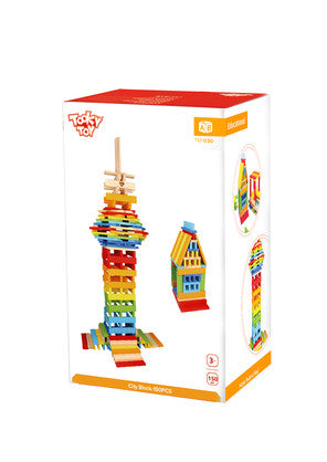 Tooky Toy City Blocks 150 pieces