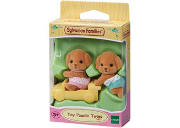 Sylvanian Families Toy Poodle Twins
