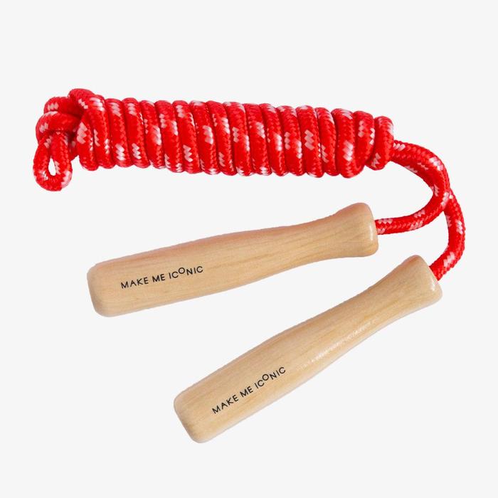 Make me Iconic Wooden Skipping Rope