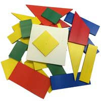 6 Colour Fraction Set / shapes