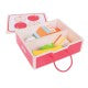 Wooden packed lunch box