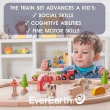 Load image into Gallery viewer, Everearth Farm Train Set
