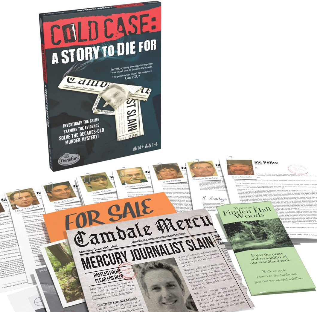 Think Fun Cold Case - A Story To Die For