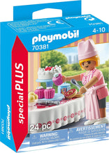Load image into Gallery viewer, Playmobil Baker with Desert Table
