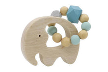 Load image into Gallery viewer, Kaper Kids Elephant Rattle With Beads
