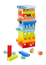 Load image into Gallery viewer, Tooky Toys Jenga Animal stacking game
