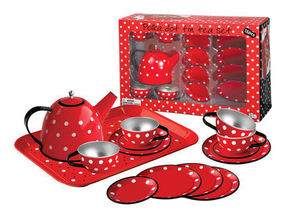 Kaper Kidz Tin Tea Set assorted