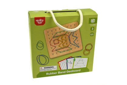 Tooky Toy Rubber band Geoboard