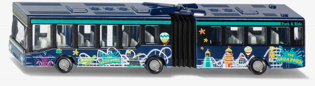 Siku Hinged Articulated bus green 1617