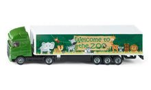 Load image into Gallery viewer, Siku Articulated Truck and Trailer 1:87 scale 1627 (welcome to the zoo)
