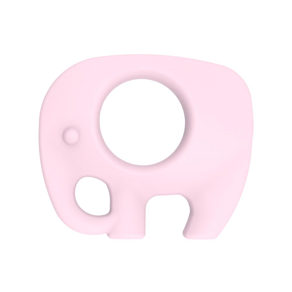 Mioplay Baby Teether pink elephant and strap