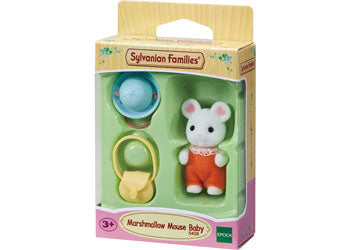 Sylvanian Families Marshmallow Mouse Baby