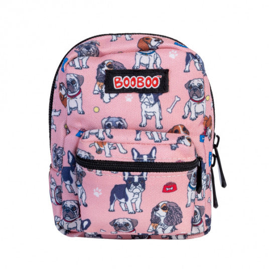 BooBoo Mini Backpack Dogs Pink