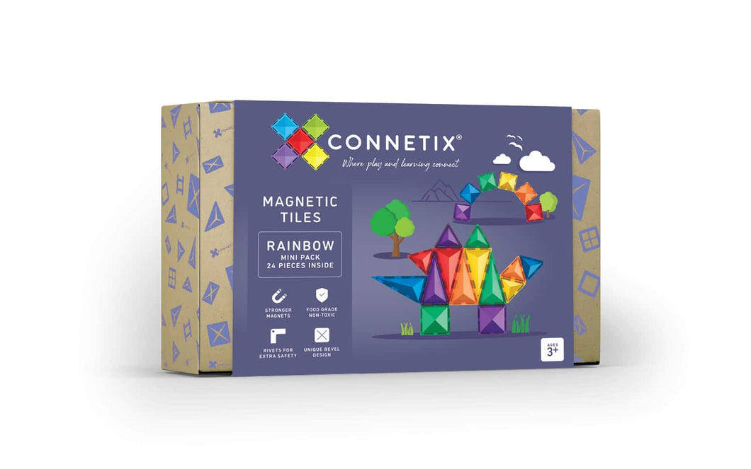 Connetix Rainbow Mini 24 piece pack