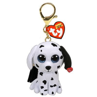 Beanie Boo Mini Boo Clip FETCH the spotty dog