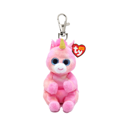 Beanie Boo Beanie Bellies Clip SKYLAR the Pink Unicorn