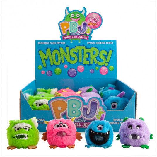 PBJs Monster Plush Ball Jellies