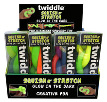 Load image into Gallery viewer, Twiddle Squish n Stretch Glow in The Dark
