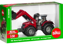 Load image into Gallery viewer, Siku Massey Ferguson with Front Loader 1:50 - 1985

