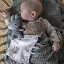 Load image into Gallery viewer, Miffy Sage Rib Cuddle Blanket
