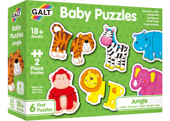 Galt 2 piece baby puzzles Jungle