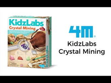 Load and play video in Gallery viewer, 4M - KIDZLABS - CRYSTAL MINING
