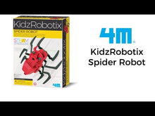 Load and play video in Gallery viewer, 4M - KIDZROBOTIX - SPIDER ROBOT
