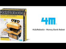 Load and play video in Gallery viewer, 4M - KIDZROBOTIX - MONEY BANK ROBOT
