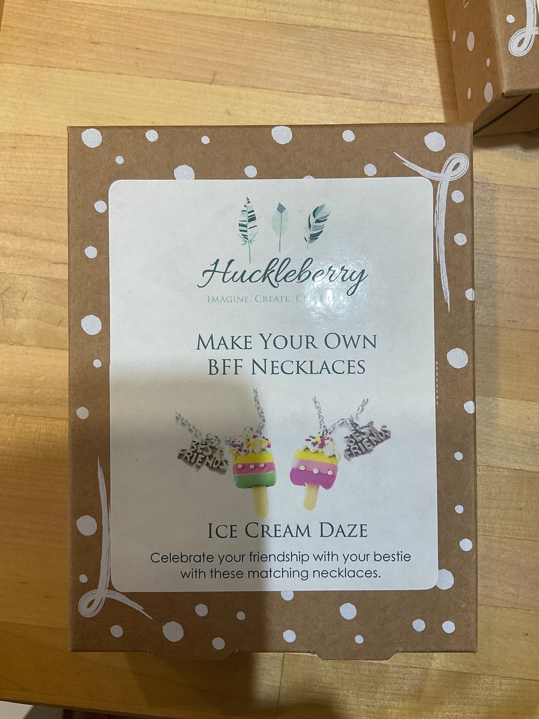 Huckleberry Make your own BFF Necklaces Ice Cream Daze