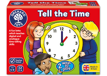 Orchard Games Tell The Time Lotto