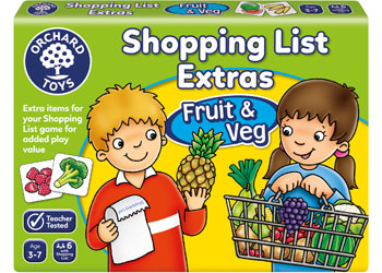 Orchard Game - Shopping List Booster Pack Fruit & Vegetables